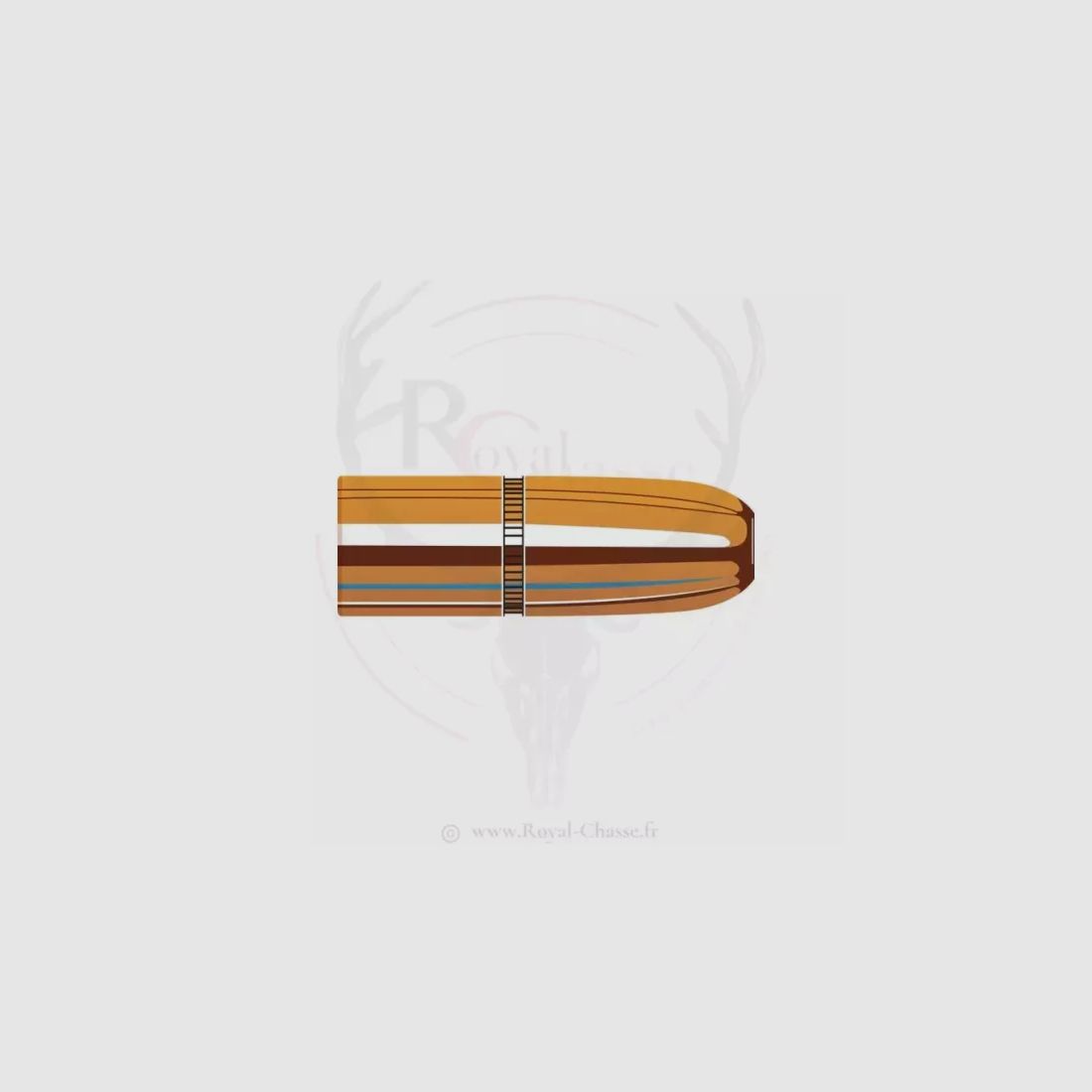 50 proiettili Cal.45 D.458 500Grs DGS HORNADY