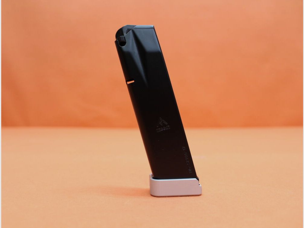 MEC-GAR SIG Sauer P226: Magazin MEC-GAR 19-Schuss (17+2) brüniert mit Alu-Boden X-FIVE/ X-SIX 9mmLuger