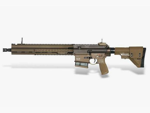 Heckler & Koch HK SLB MR308-28, A3 version, 16.5", sand color .308Win