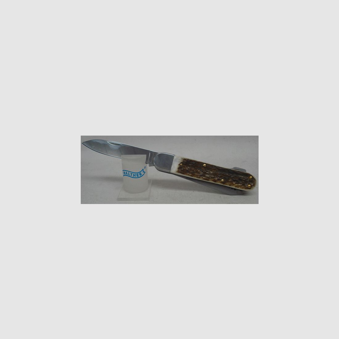 Leegebruch Messer 2-tlg Klinge - +Aufbruchklinge, 440 C-Stahl