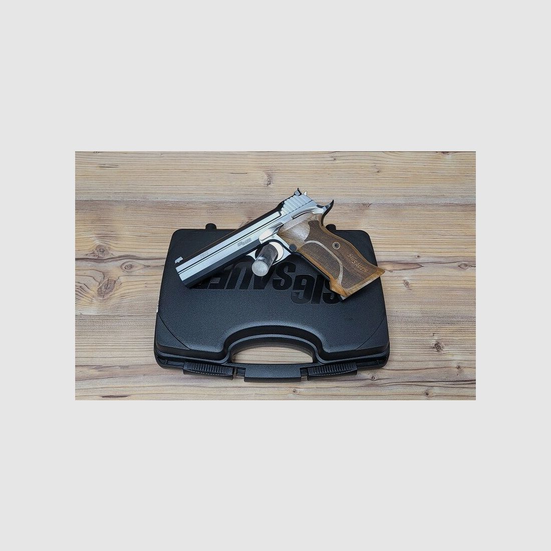 Sig Sauer P210 Super Target 5" Negro - Mastershop HECHO EN ALEMANIA