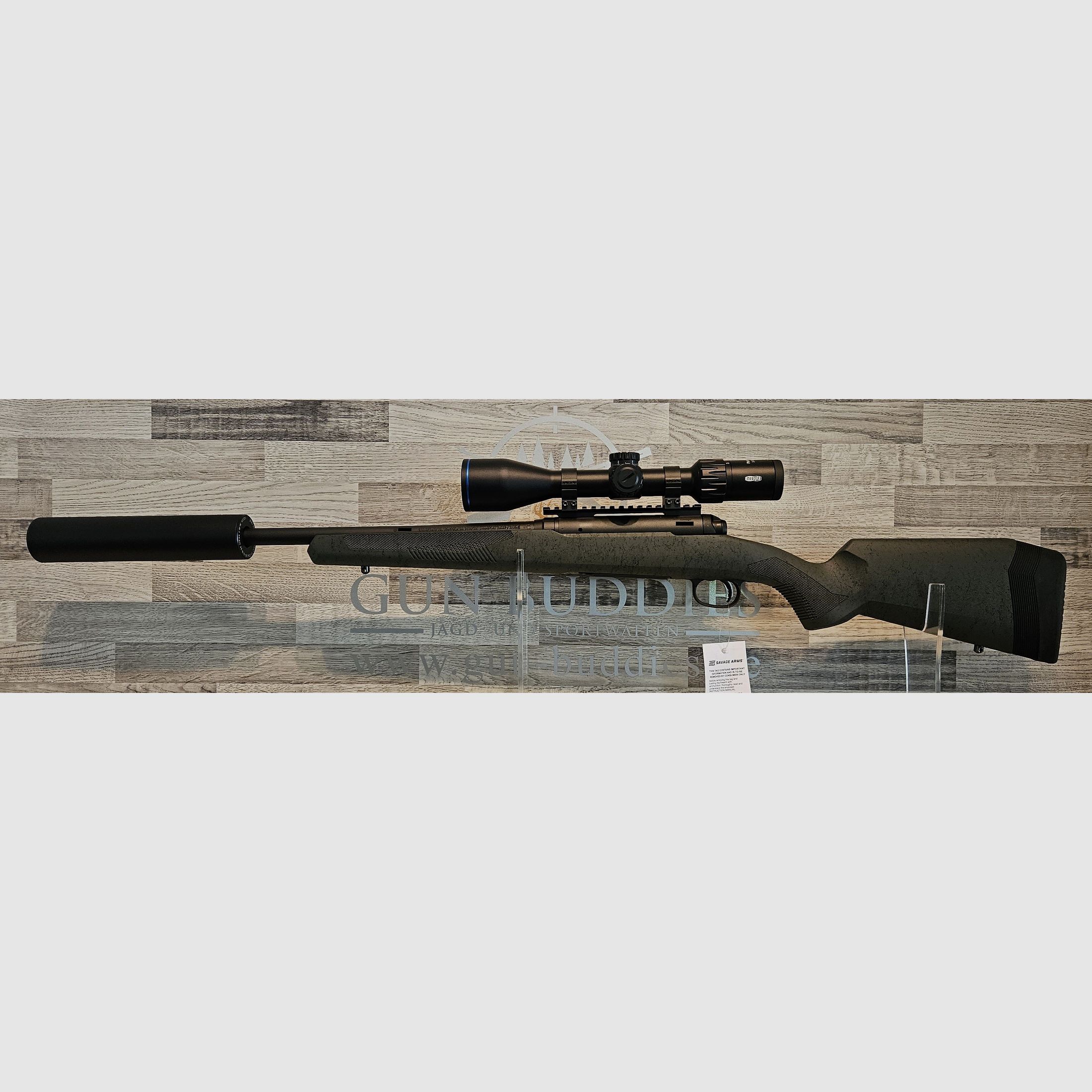 Savage 110 Hog Hunter 2.0 cal. .308 + scope Meopta 3-15x50 + silencer - new goods from specialist trade