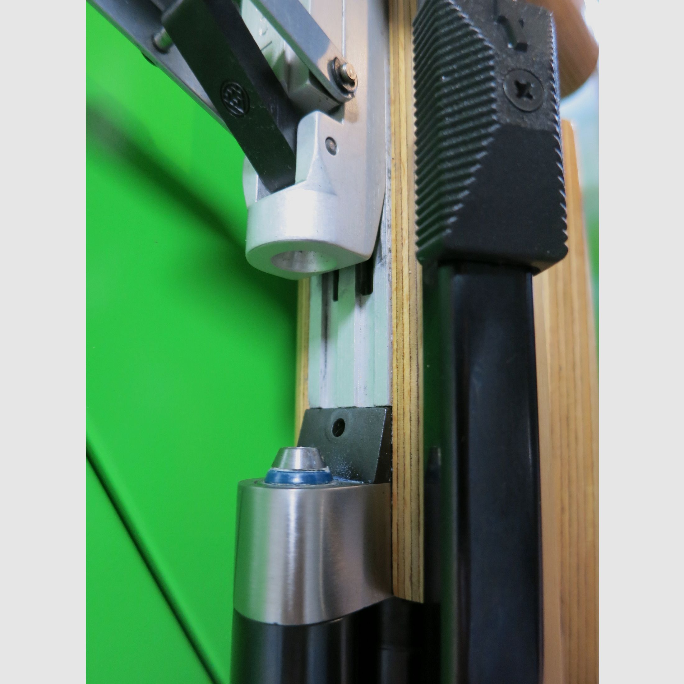 Feinwerkbau 601 (FWB601) fucile ad aria compressa da competizione; SISTEMA SINISTRO, calciolo regolabile, copri-calciolo, diottro, calibro 4,5 mm .177 #48