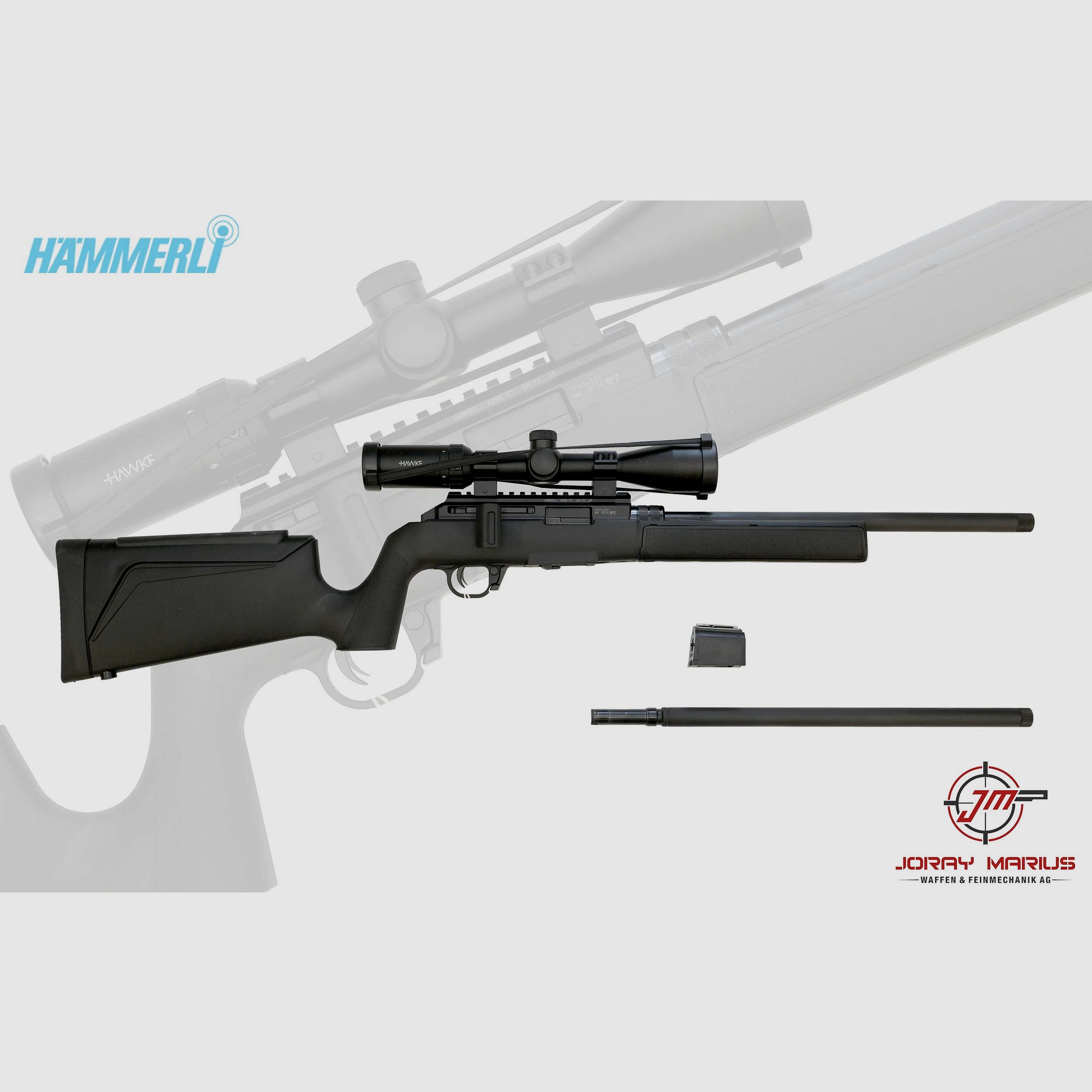 Hämmerli Arms Force B1 Repetierer .22lr mit ZF