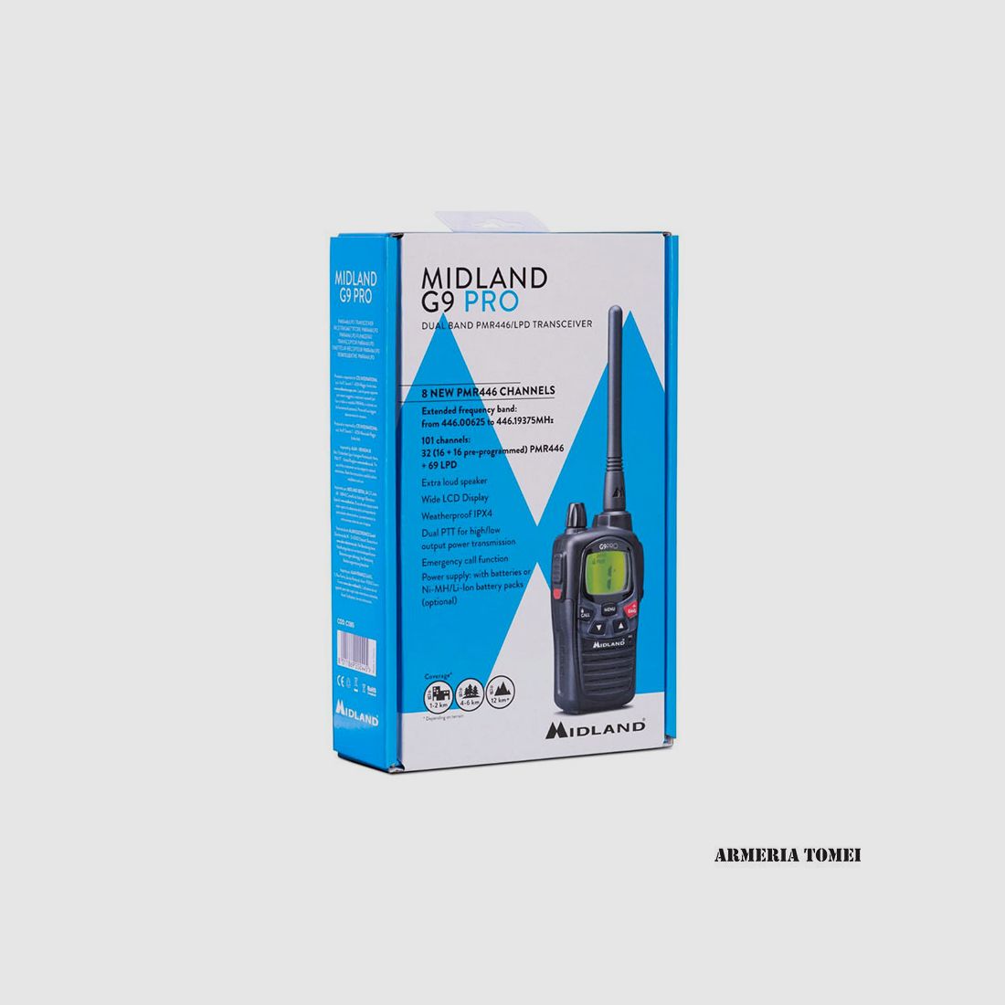 MIDLAND – G9 PRO DUAL BAND PMR446/LPD TRANSCEIVER, Bild 4 von 8