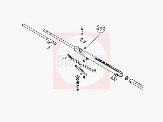 Loopafdichting 457 voor Hatsan Mod 100/105/150