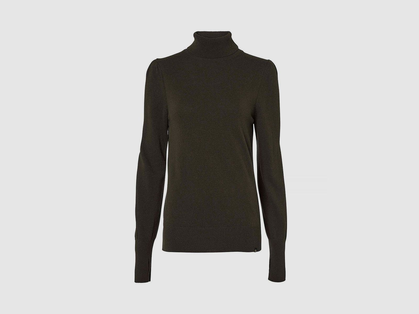 Chevalier Rollkragenpullover Agnes Leather Brown