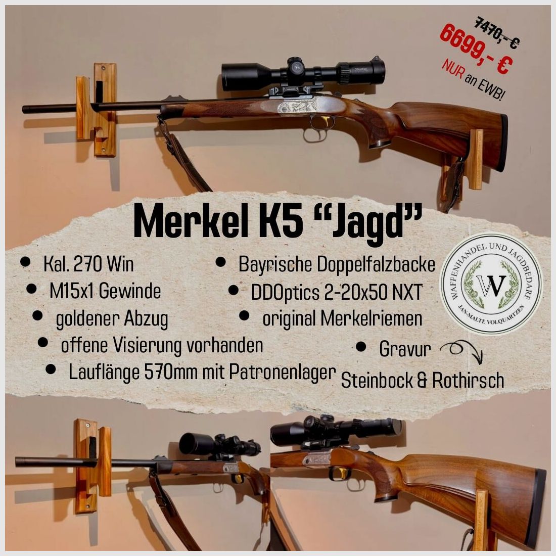 Merkel K5 Hunting