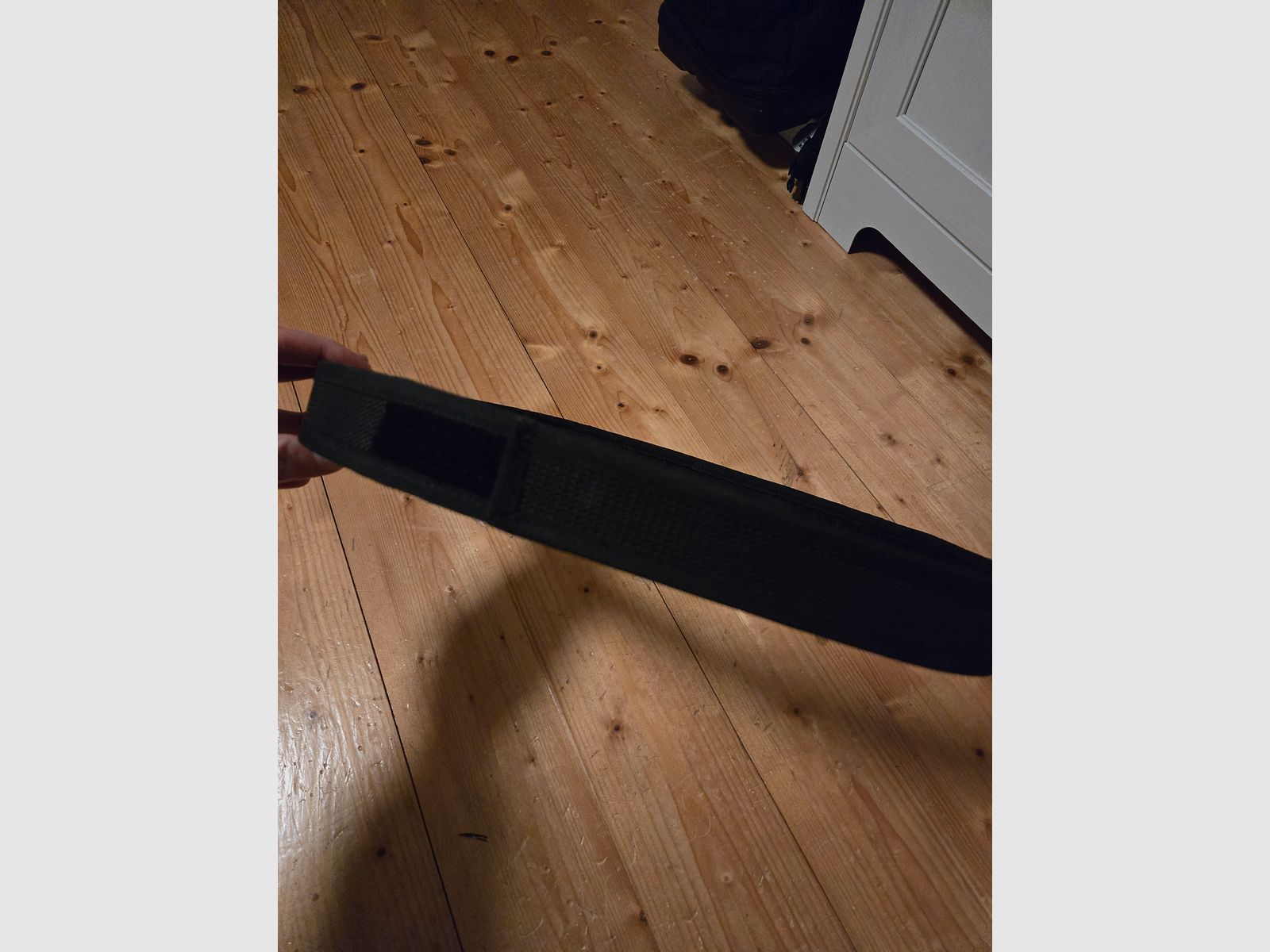 IPSC belt reinforced with Velcro, good condition, never used Kevlar