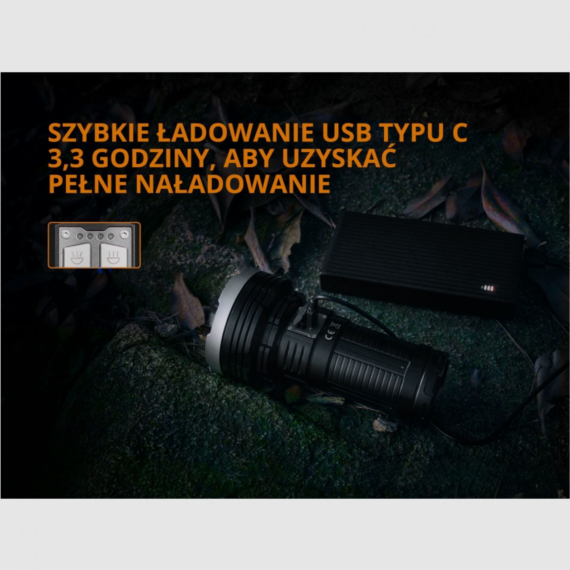 Fenix LR40R LED flashlight, image 2 of 18