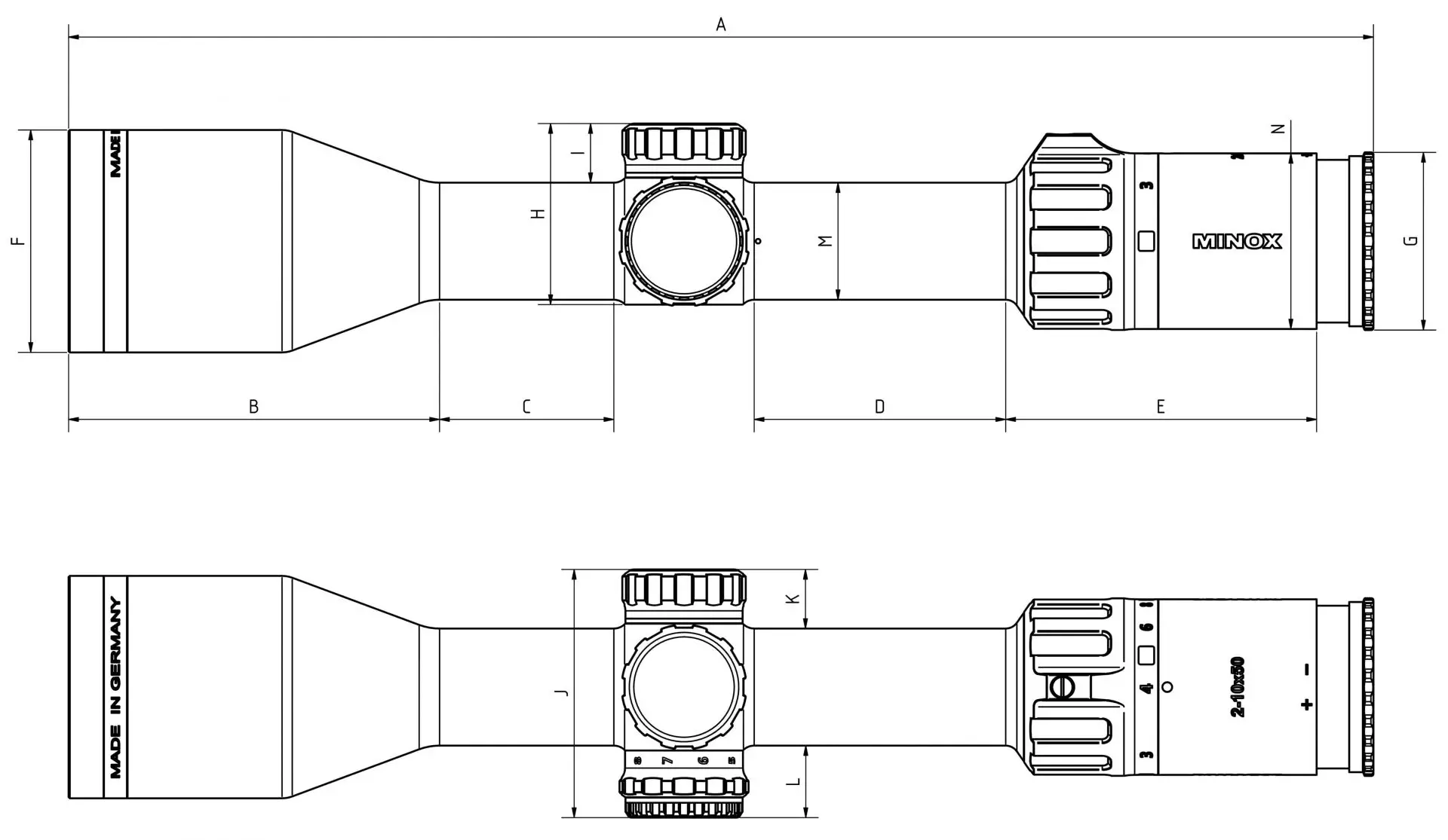 MINOX Allrounder 3-15x56 S Zielfernrohr