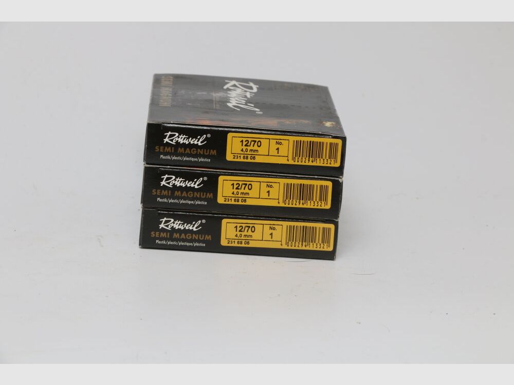 Rottweil Semi Magnum 12/70 4mm 40g