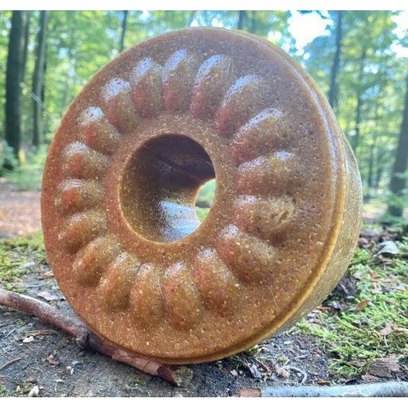Lecca lecca per animali selvatici Pietra leccale dolce gusto mais con mais macinato, immagine 2 di 2