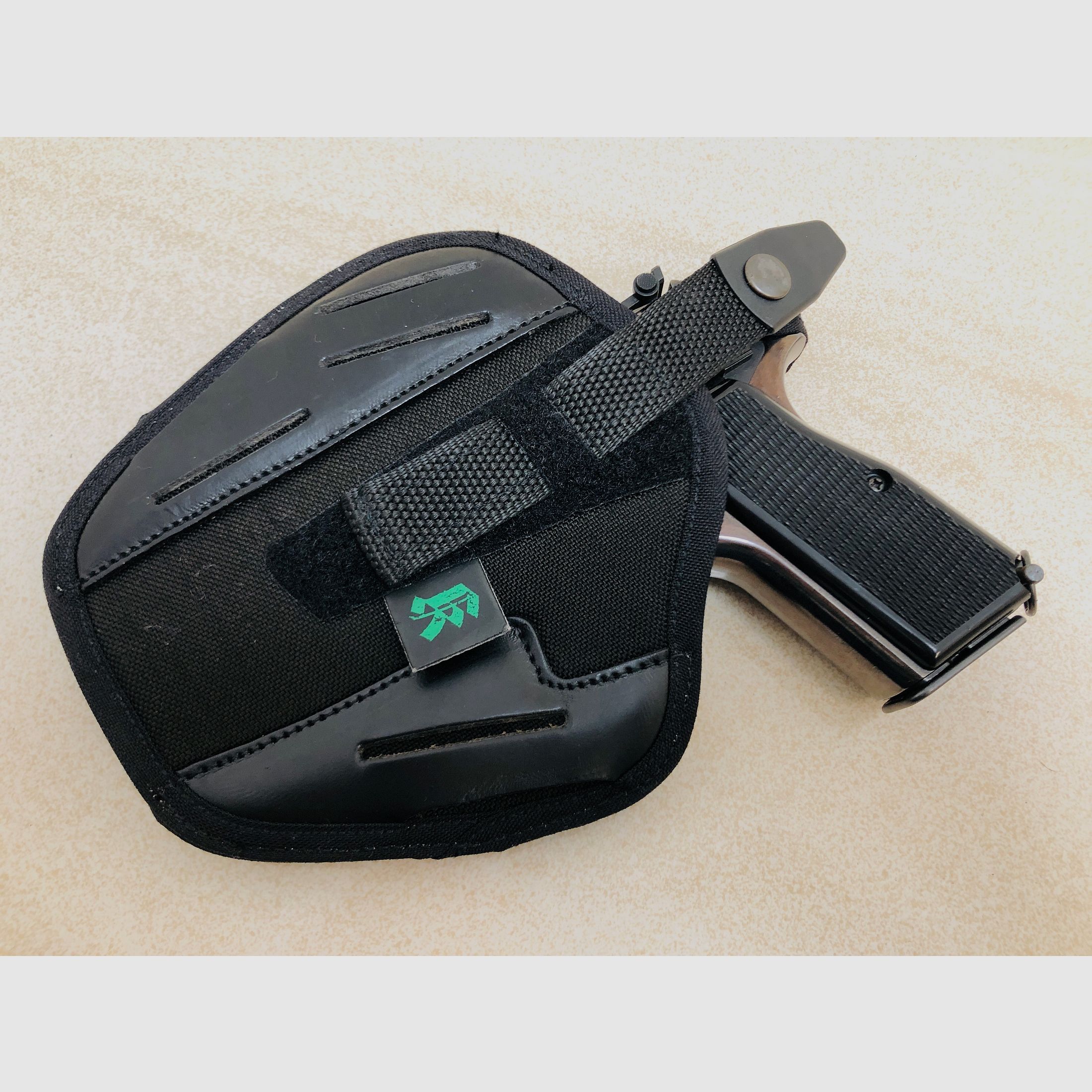 ••• Holster - Lot / 4x Cordura - Pistol holster •••