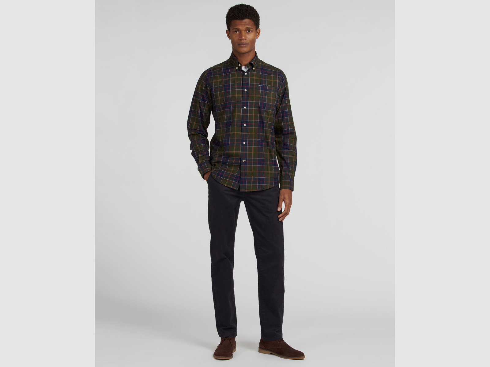 BARBOUR Wetheram Tailored Shirt Classic Tartan