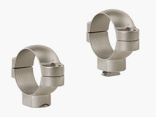Leupold STD anillos 30mm altos plateados