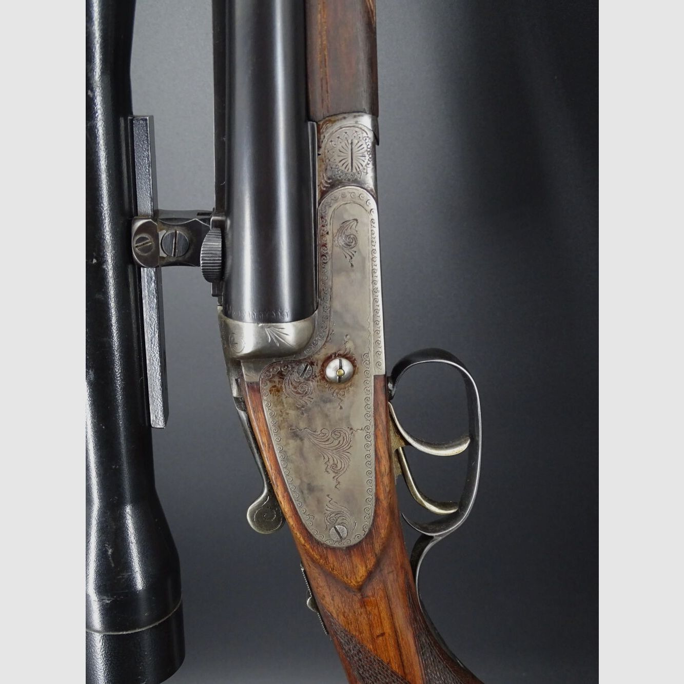 Double Barrel Shotgun Tundra Caliber 12/70 with Zeiss Ziel 6 Tundra, image 5 of 7