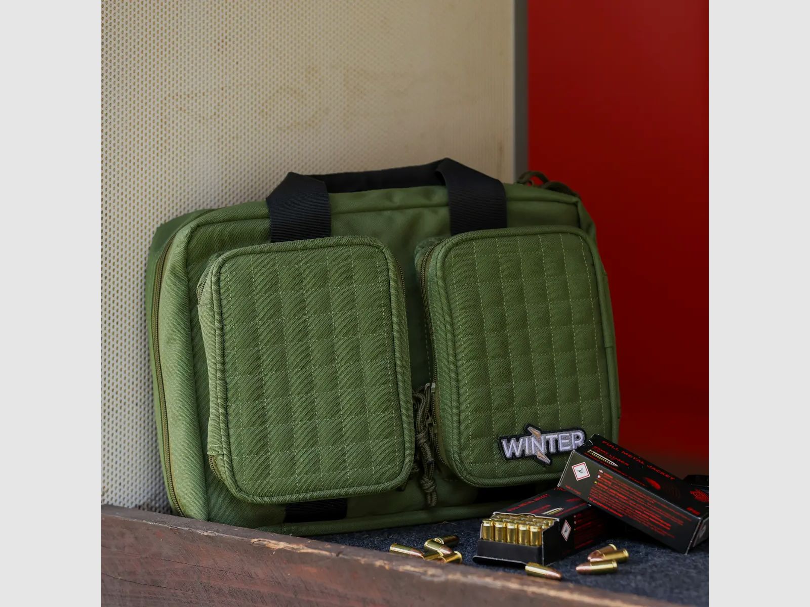 Winter Pistol Bag Forest
