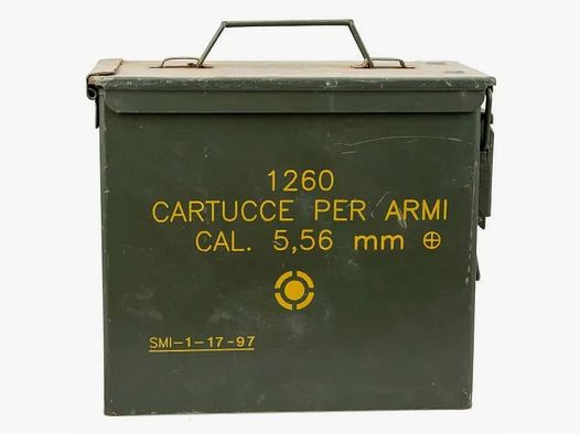 US Army Munitionskiste PA19 Cal. 5.56 gebraucht