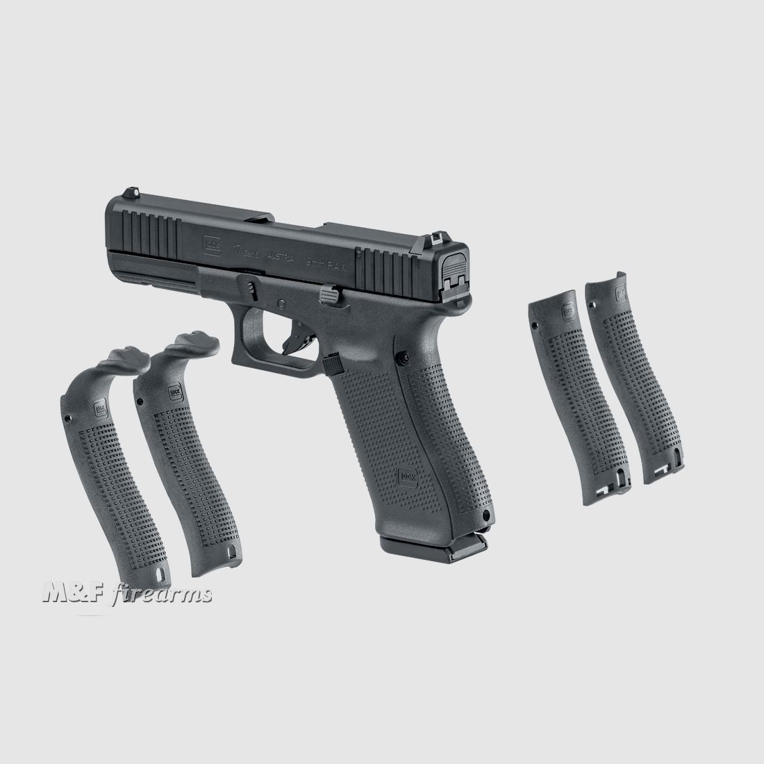 GLOCK 17 Gen5 Kaliber 9 mm P.A.K. die erste lizensierte Schreckschusswaffe der Marke GLOCK als Weltneuheit