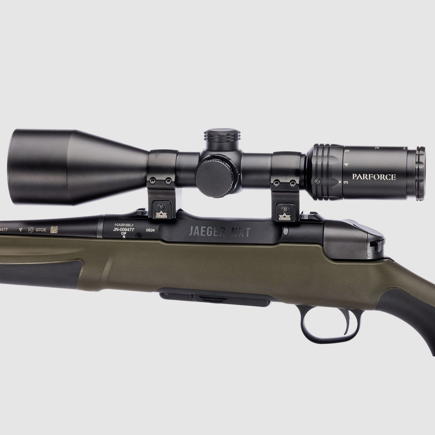 Offerta completa Haenel NXT Composite con Parforce PZ1 3-12x56i PA, calibro .308 Win.