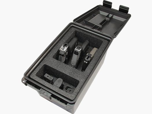 MTM caja de transporte para pistolas TPC3 gris oscuro