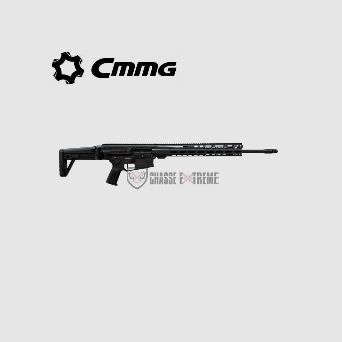 Carabine CMMG Dissent MK3 20" Cal 6.5 Creedmoor Armor Black, image 1 sur 2