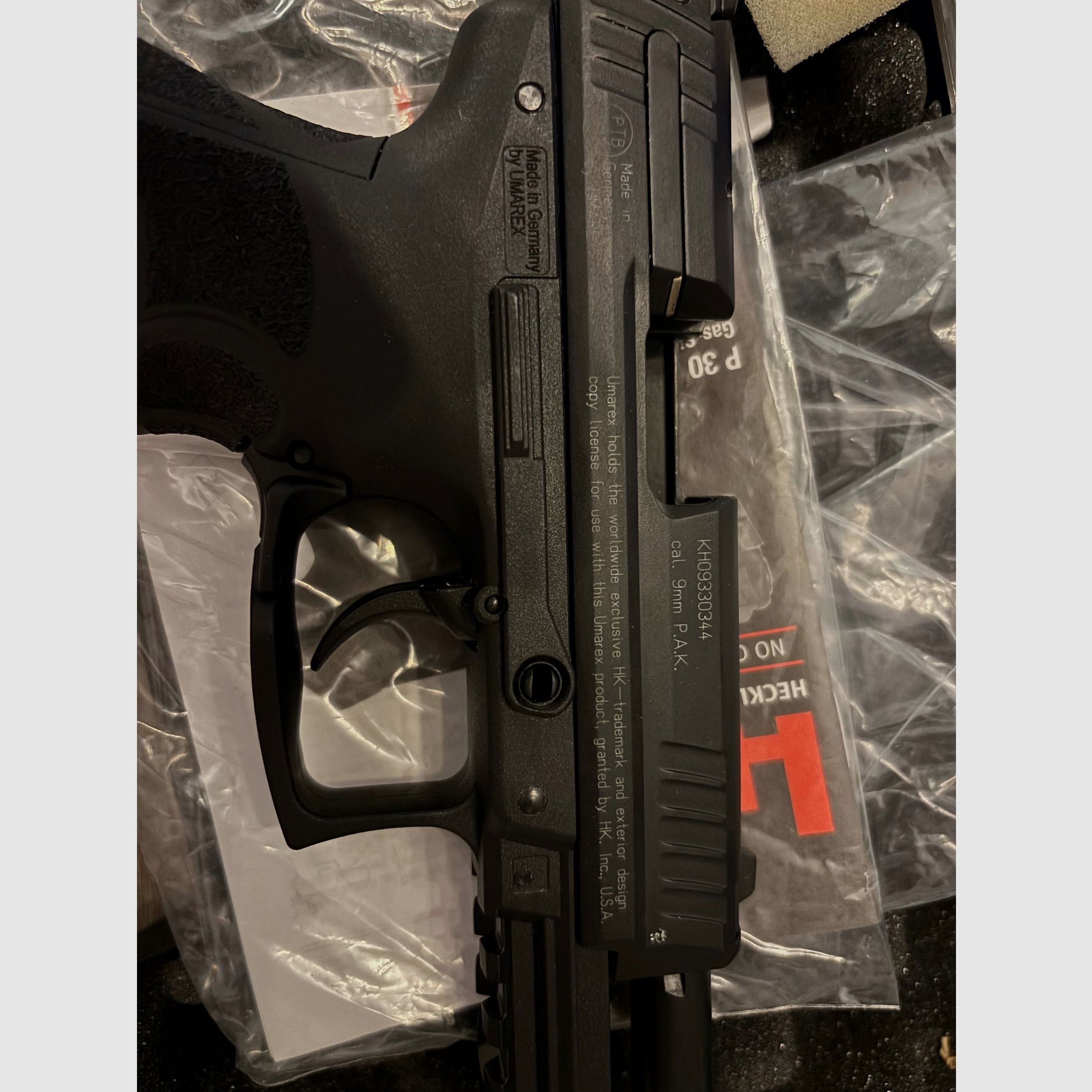 Heckler & Koch p30 gas