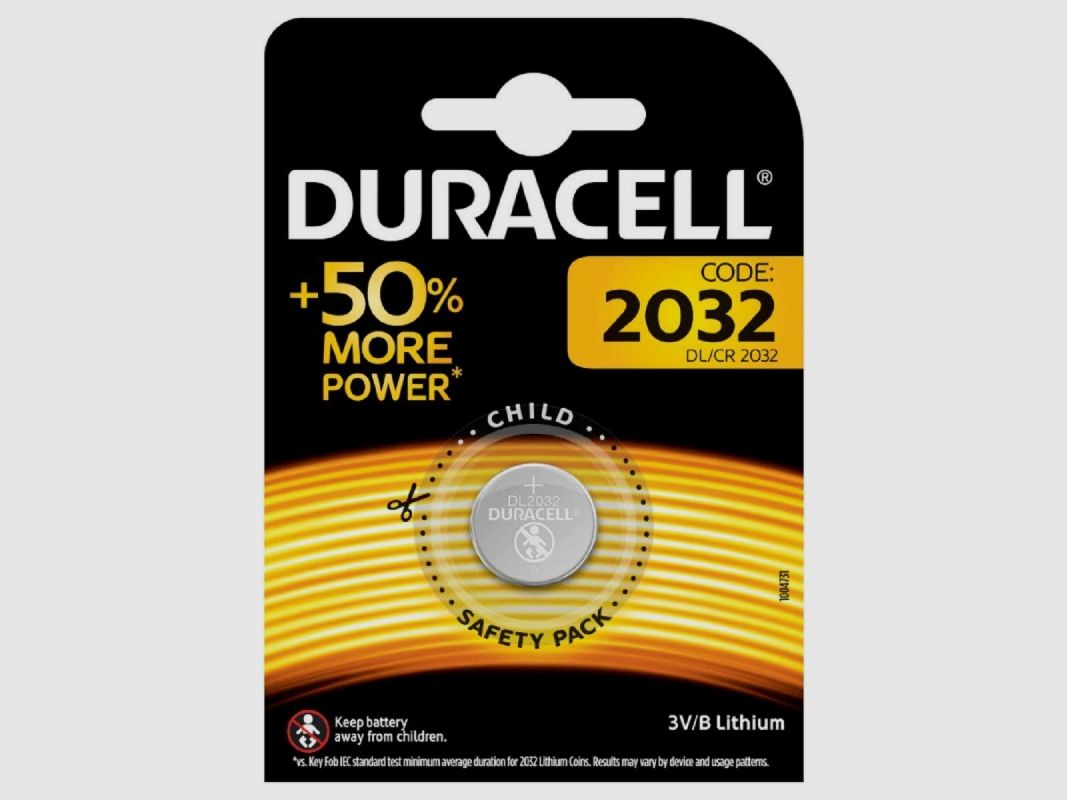 DURACELL Knopfzelle CR2032, Bild 2 von 2