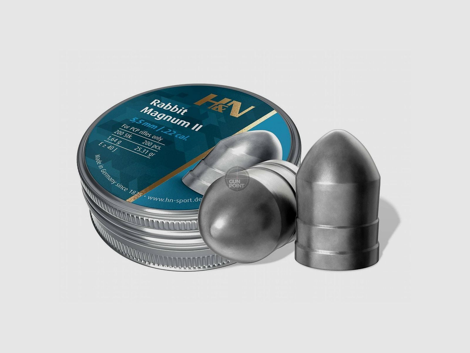 H&N Rabbit Magnum II - 5,50 mm / .22 cal. - 200 Stck