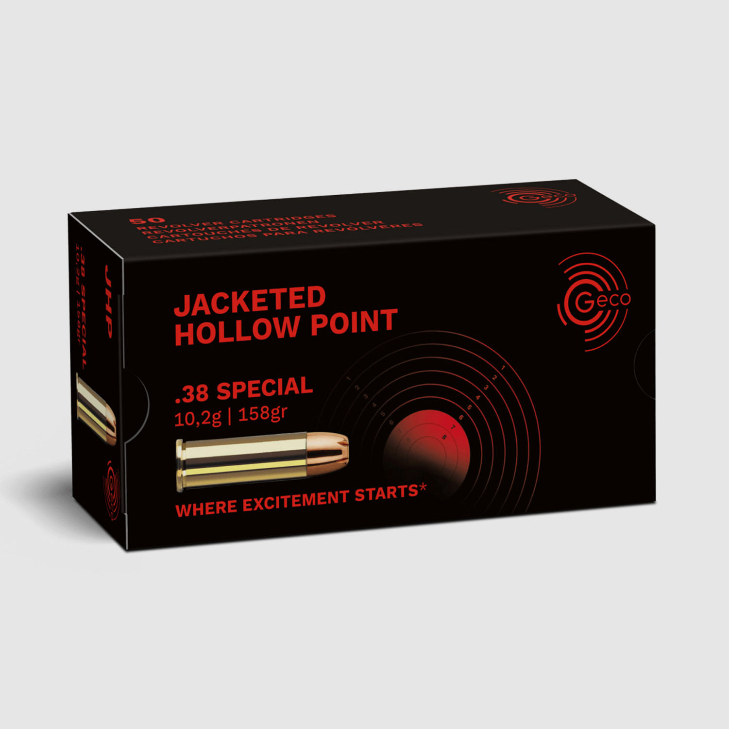 Geco .38Special Hohlspitz 10,2g - 158gr