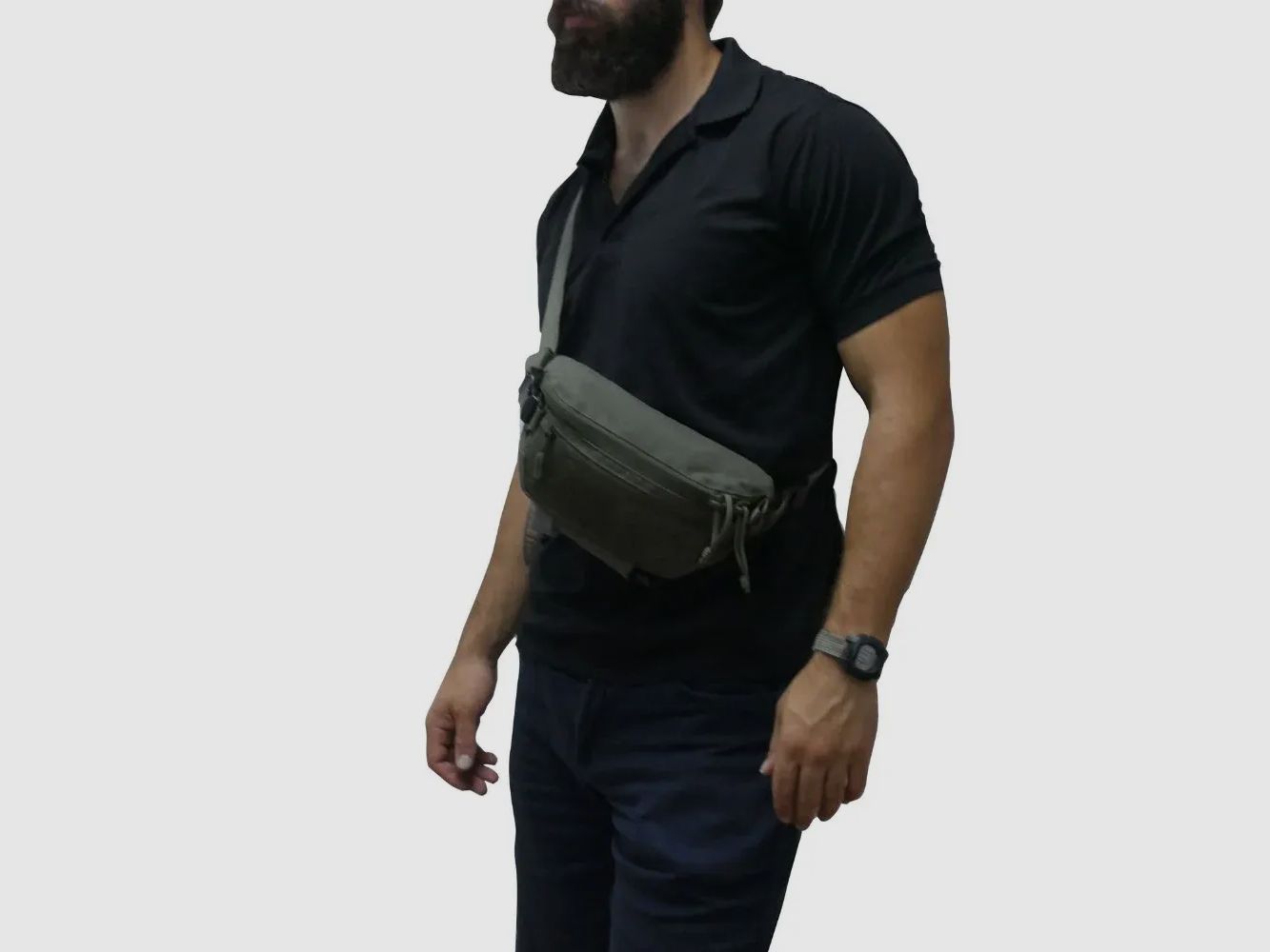 Six Pack Hanger-Tasche (Schwarz) Agilite, Bild 5 von 7