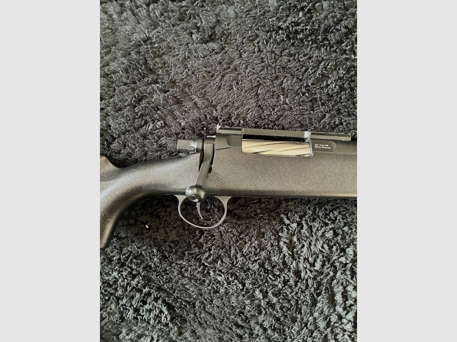 APS / EMG Barrett Fieldcraft, rifle de francotirador de cerrojo de muelle, BB de 6 mm, negro, imagen 7 de 12