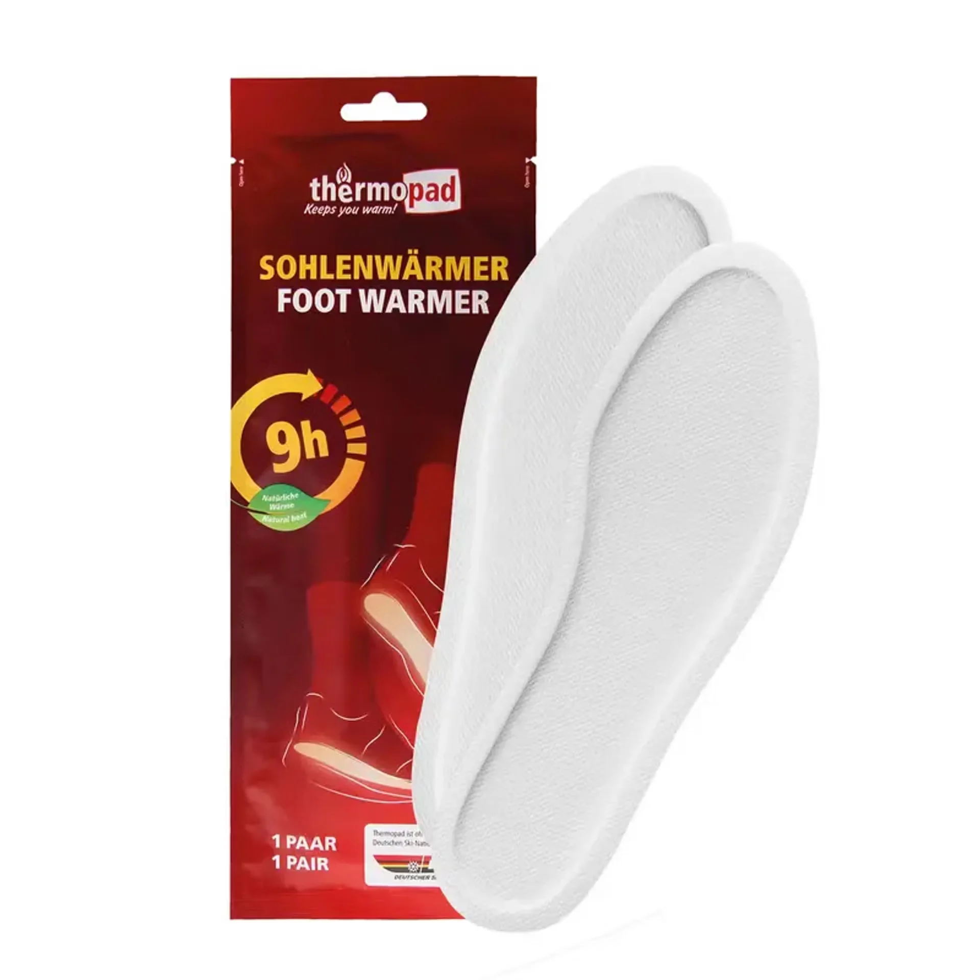 Thermopad Scaldapiedi 9 Ore di Calore Uniforme!