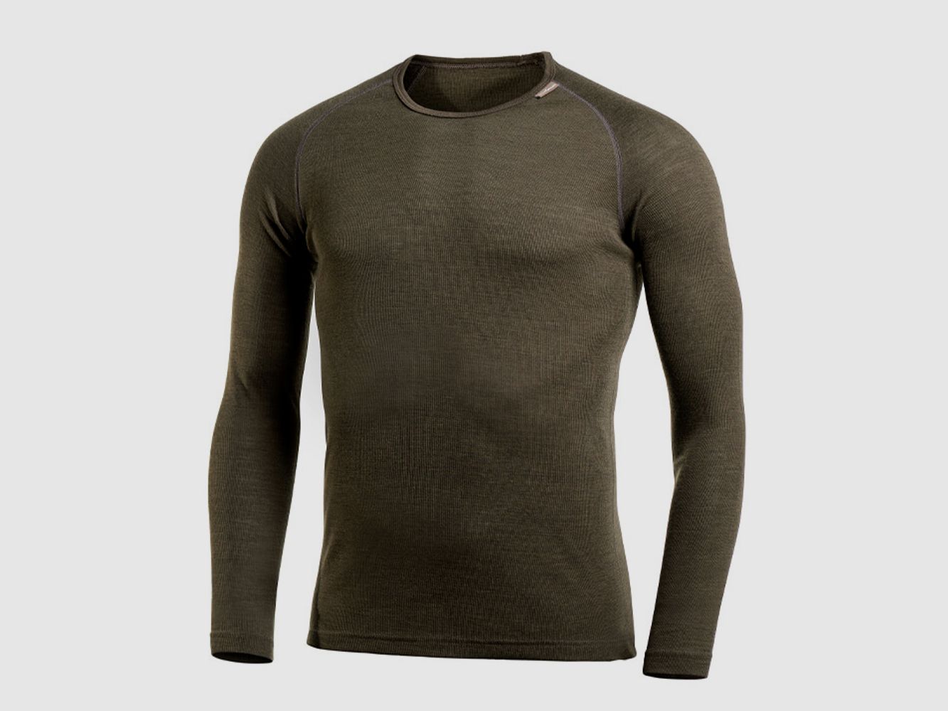 Woolpower LITE T-shirt Col Rond Homme Vert - L