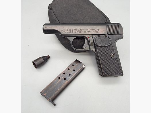Very rare collector Geco Mod. 1910 magazine PTB 421 PAK 8mm blank model Browning FN 1910