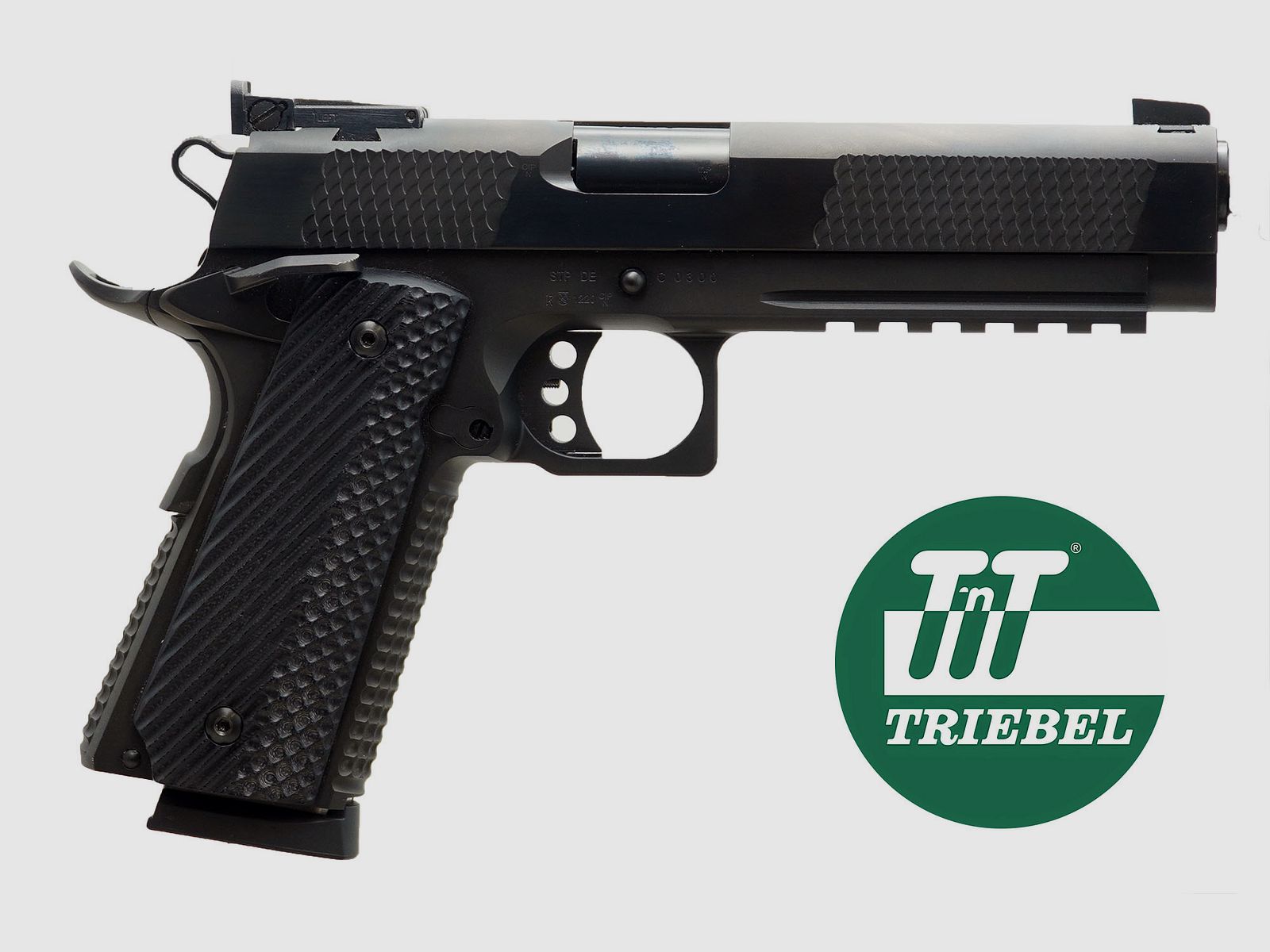 CLUB 30 Pistole (gebraucht) Mod. Präz -5' PVD -Black .45Auto (1), Bild 1 von 2