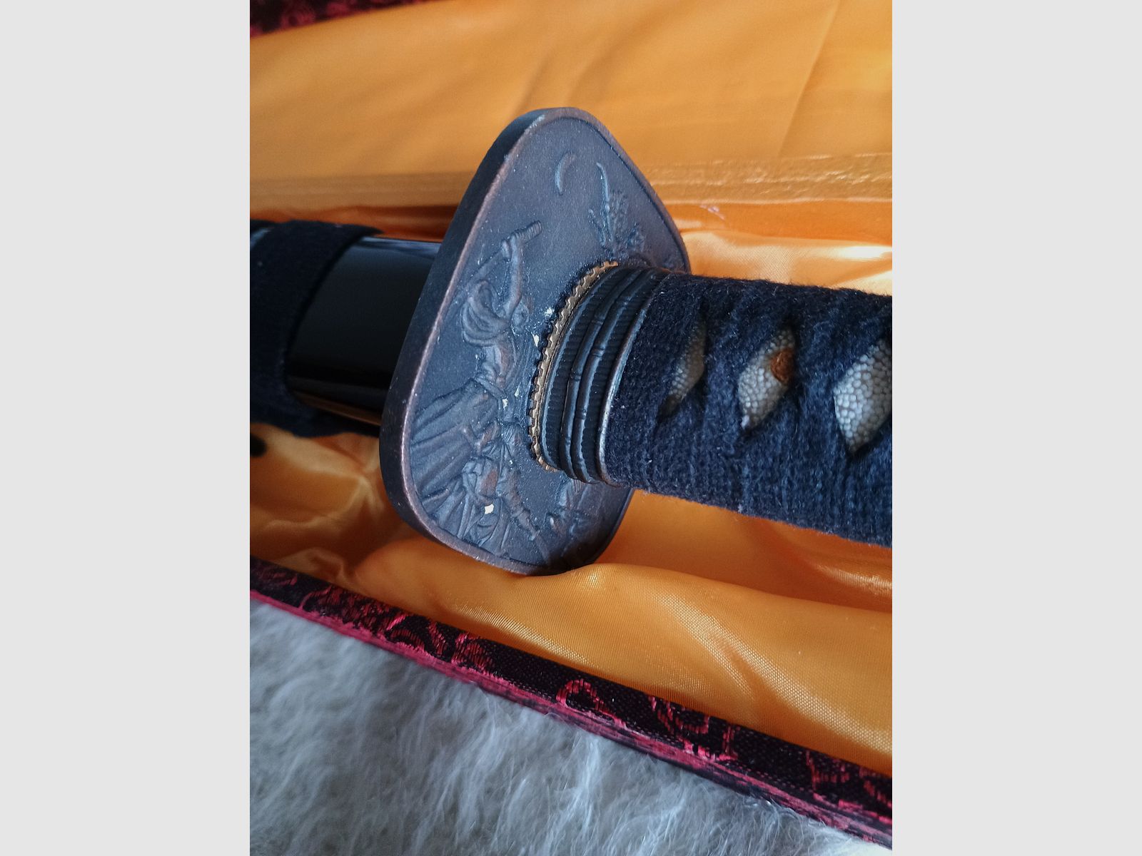 Echtes katana Schwert 