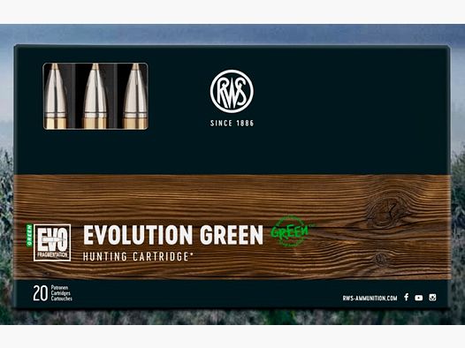 RWS 2318328 9,3x63 EVO Green 11,9g/184gr