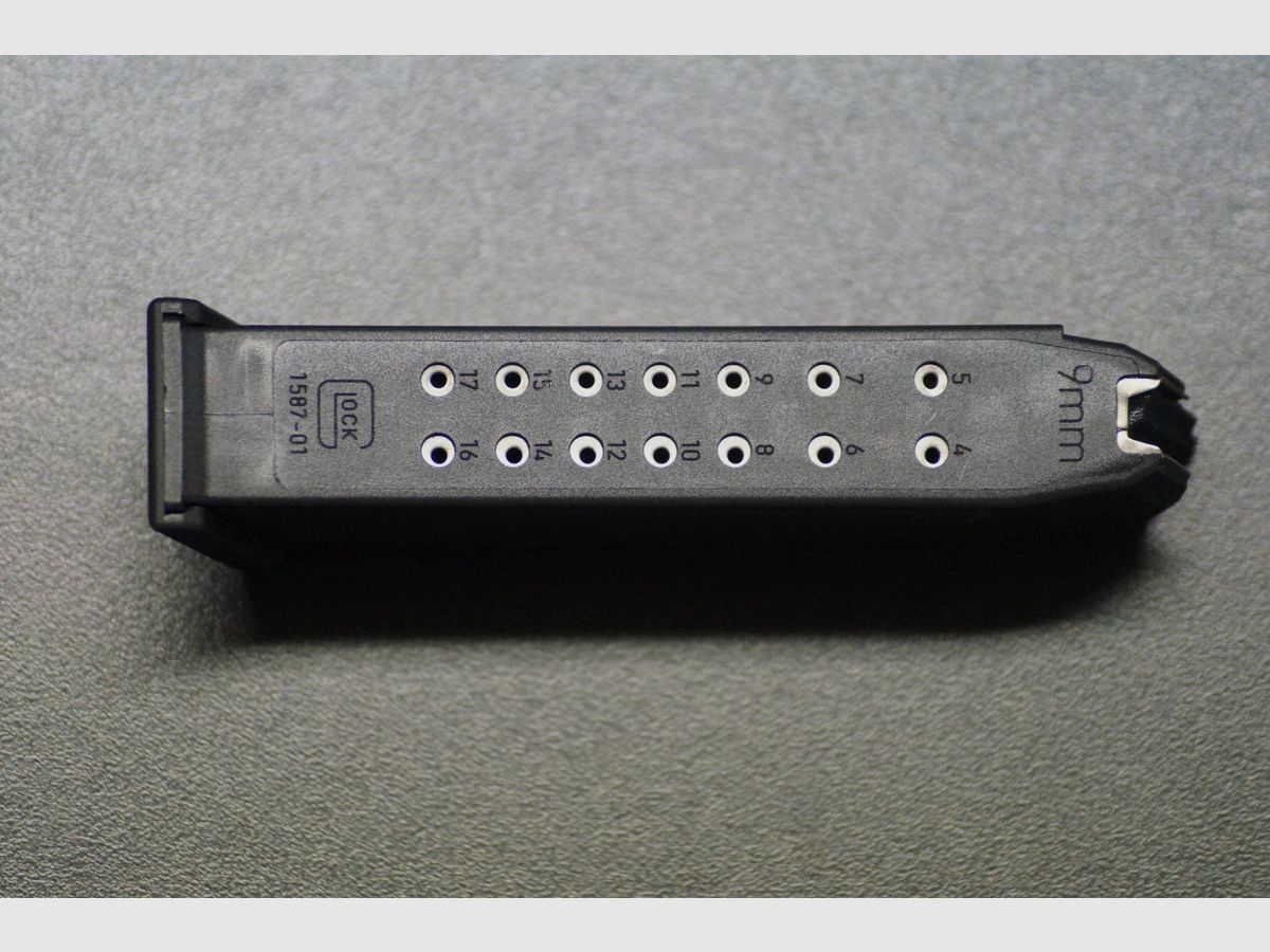 Glock 17 Magazin 17 Schuss, Bild 3 von 3