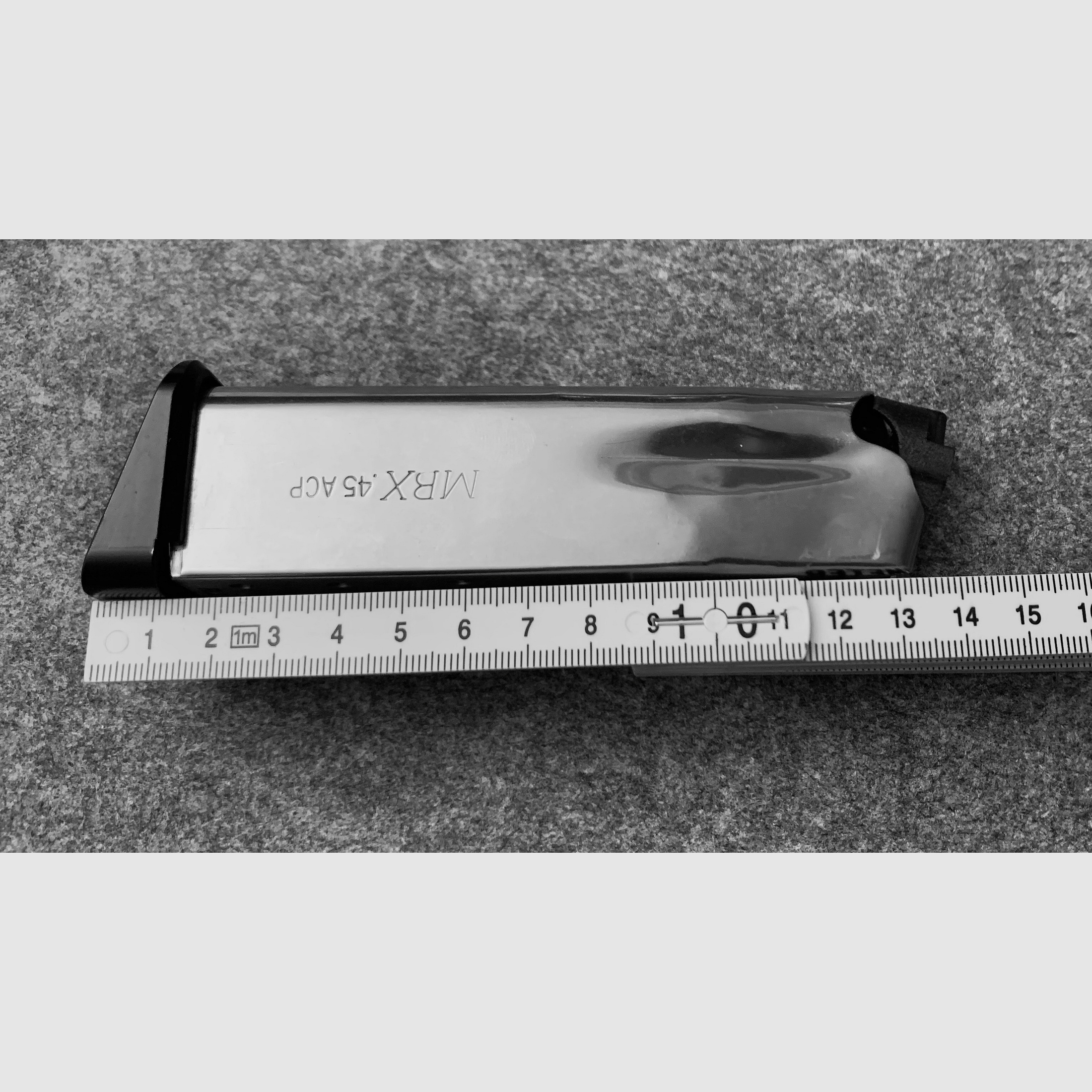 Verkaufe MBX Magazine .45 ACP 13rd 140mm