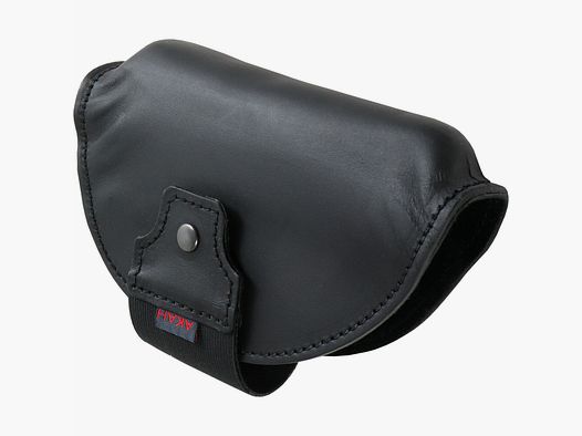 AKAH podniesienie kolby skórzane czarne poduszka kolby