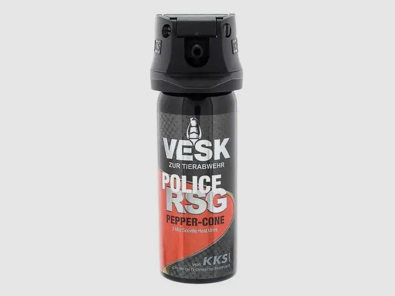 Spray al Pepe Vesk RSG Polizia a Getto Larghezza 50 ml