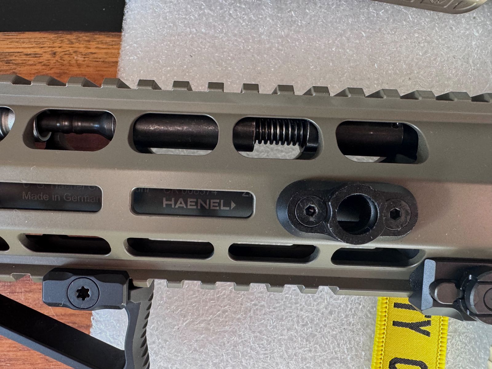 Haenel CR 223 16.5" – match trigger + magazine + adjustable gas port + ATec muzzle brake, image 15 of 18