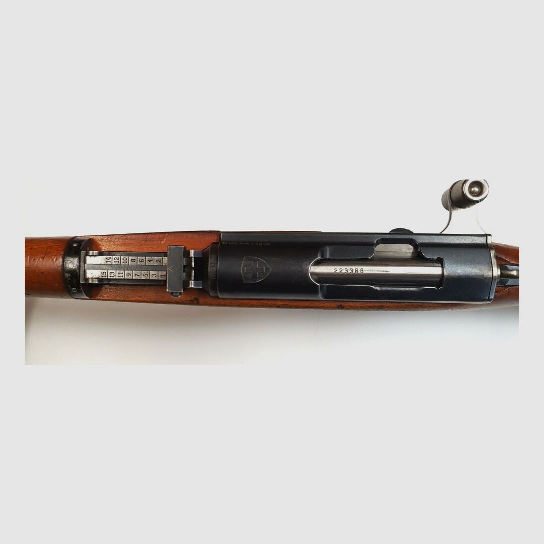 Bern Weapons Factory Repeating Rifle Bern Weapons Factory Swiss K31 Caliber 7.5x55 Swiss completely matching numbers + bayonet