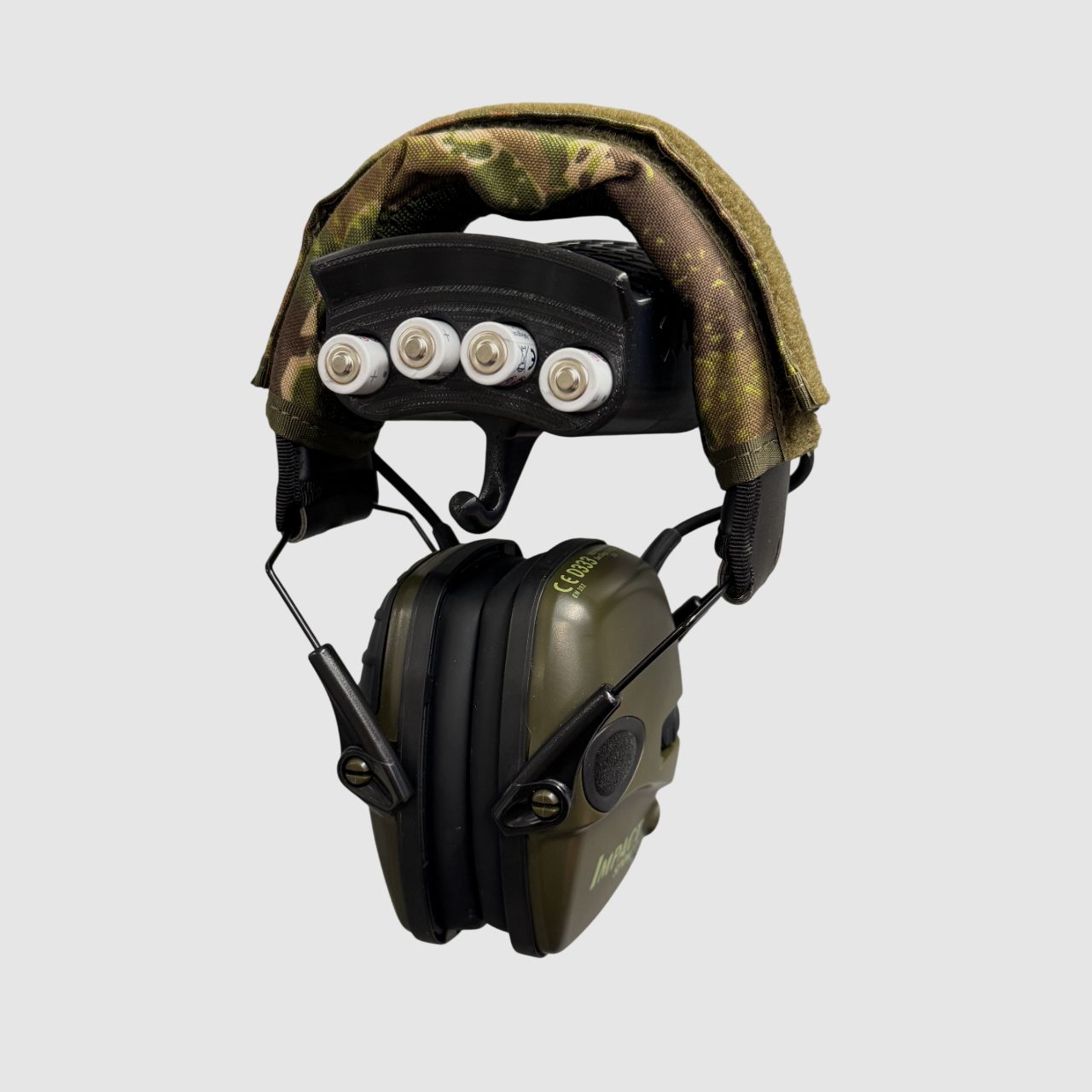 Magnetic wall mount for hearing protection – organization in the gun cabinet without drilling