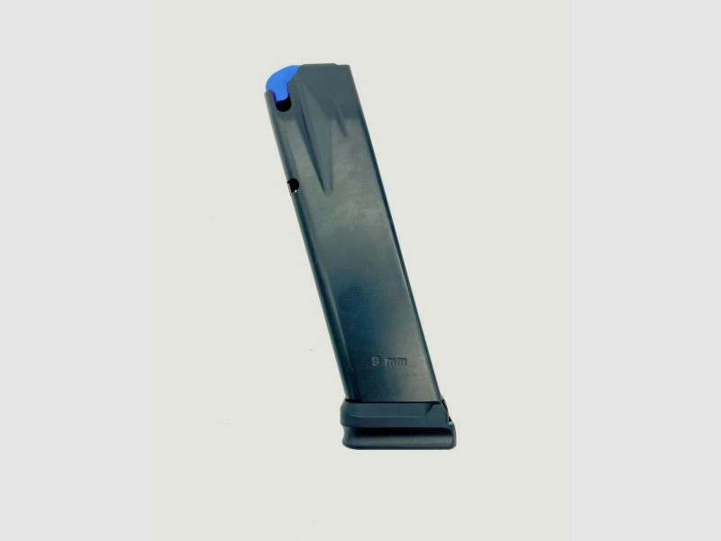 WALTHER Magazin f. PDP-FS /+2 AluBoden 9mmLuger  18+2Schuss