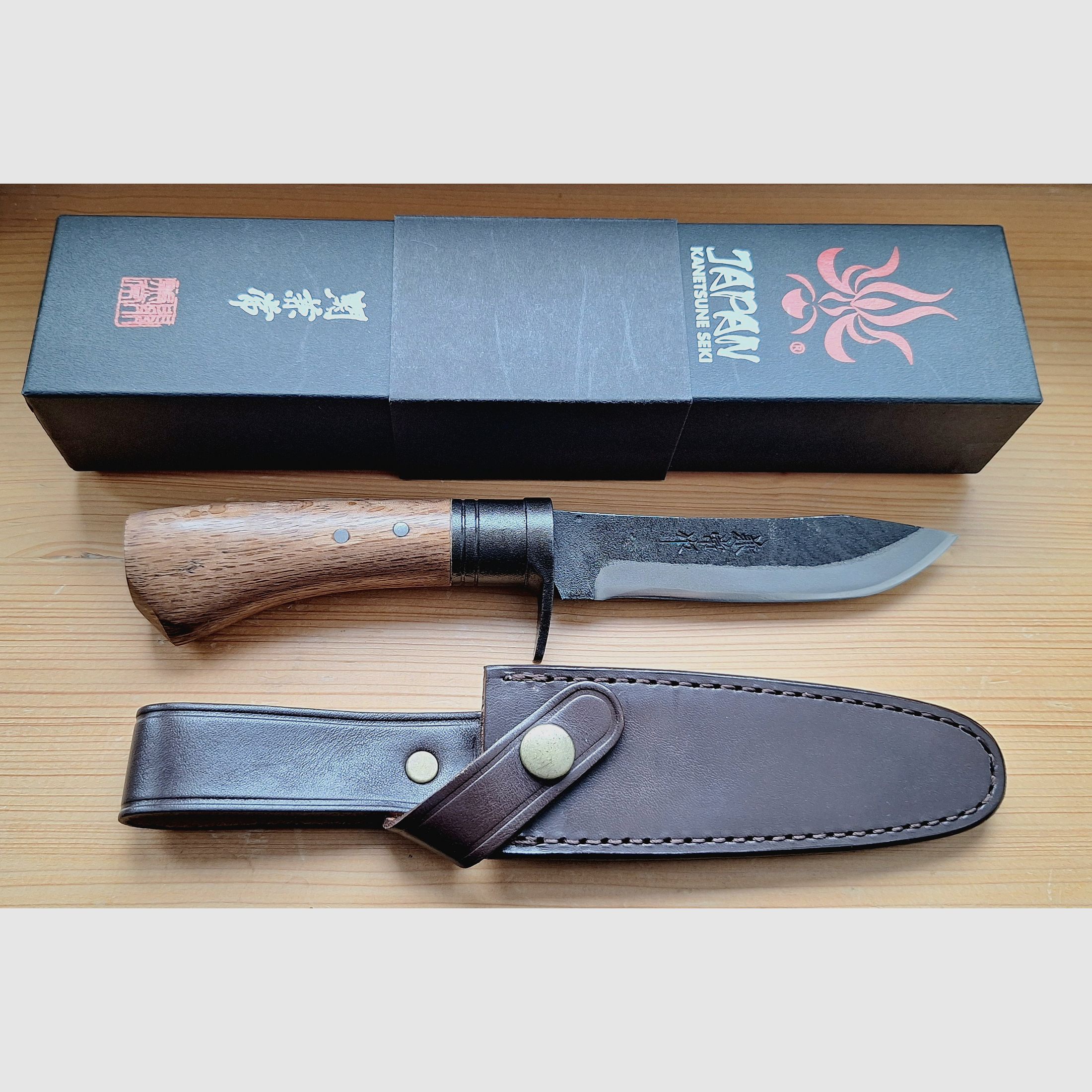 NUOVO Kanetsune Seki Sabaki 2 KB250 coltello 115mm Giappone Caccia