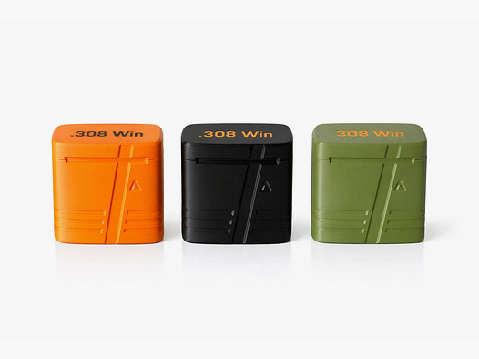 DIPAMA STRYX MagBox R1.9 - Caja de cartuchos premium para .308 Win | 9 cartuchos | CNC y impresión 3D