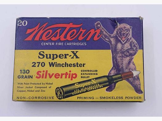Winchester - USA Büchsenpatronen .270 Win.